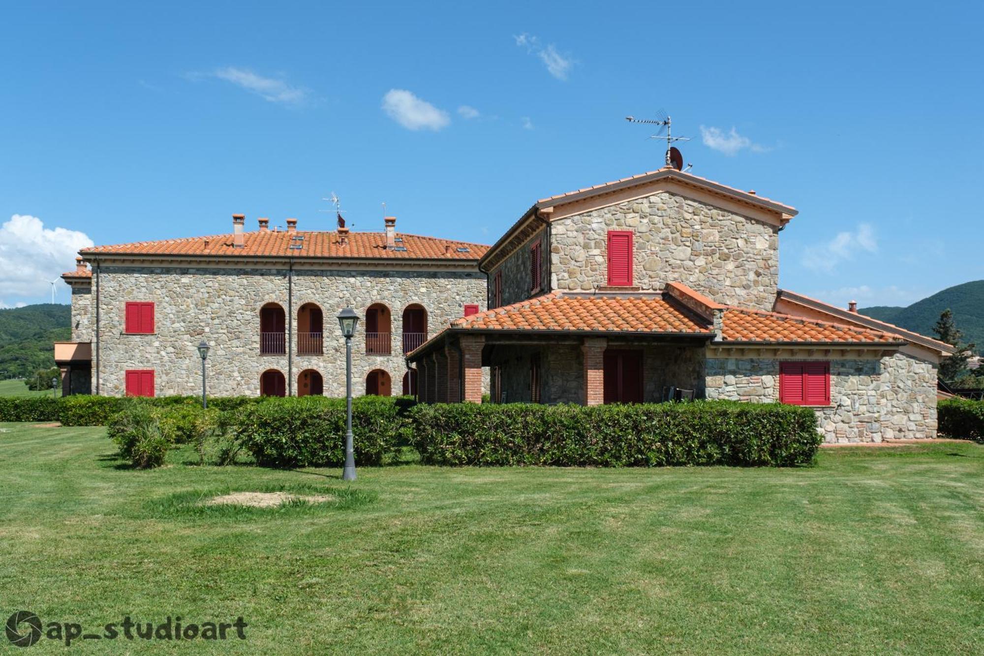 Il Poggio Della Pieve Apartments Santa Luce Exteriör bild