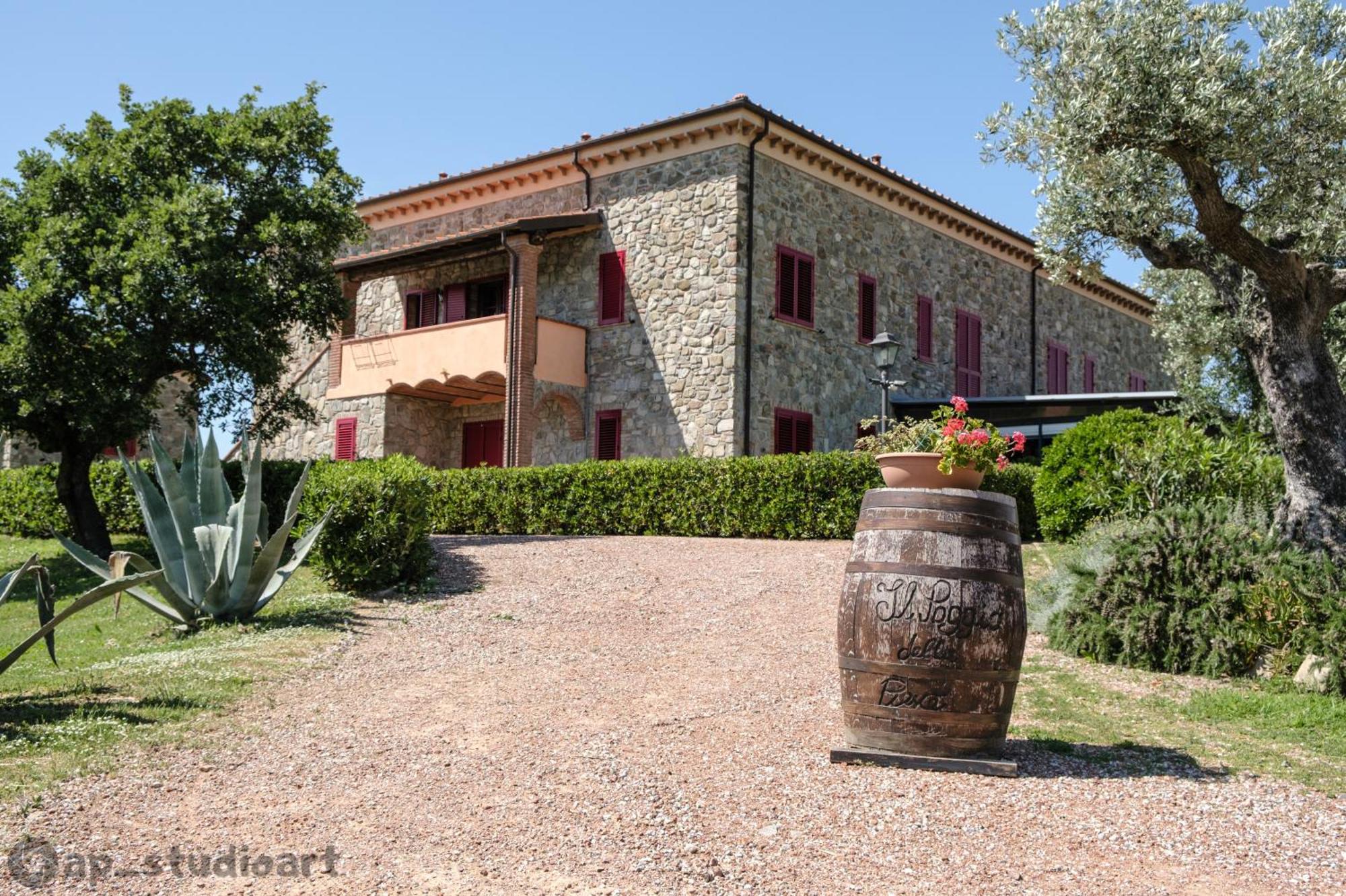 Il Poggio Della Pieve Apartments Santa Luce Exteriör bild